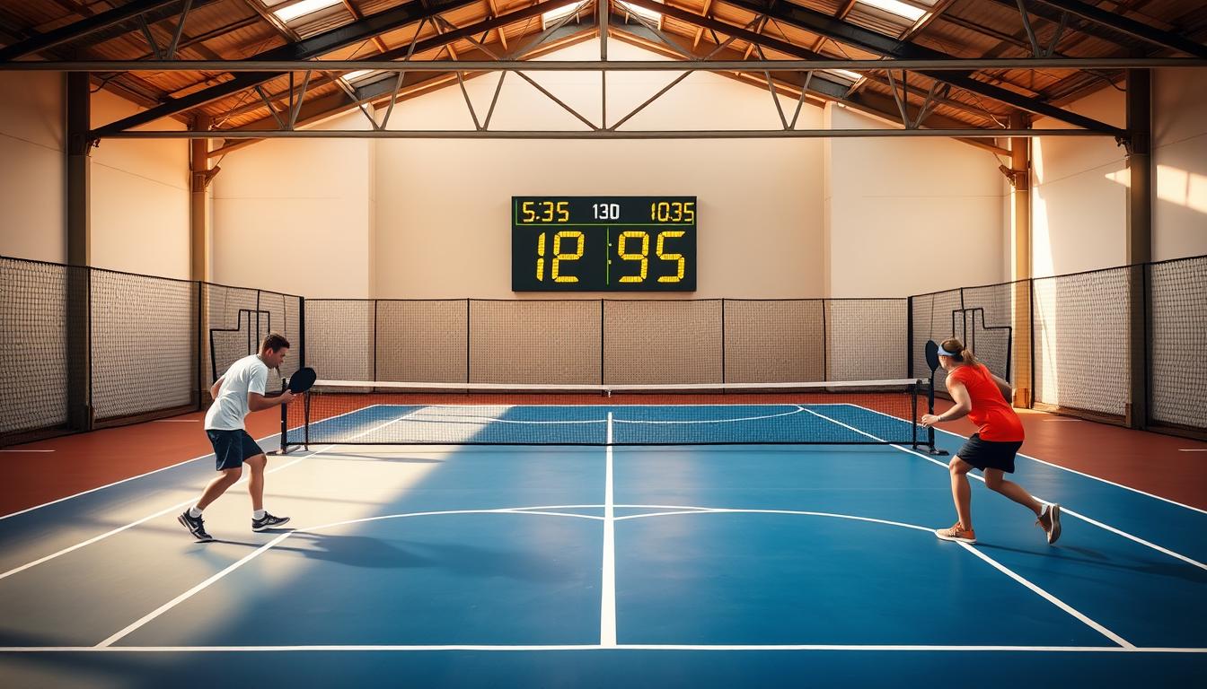 Como funciona a pontuação no pickleball