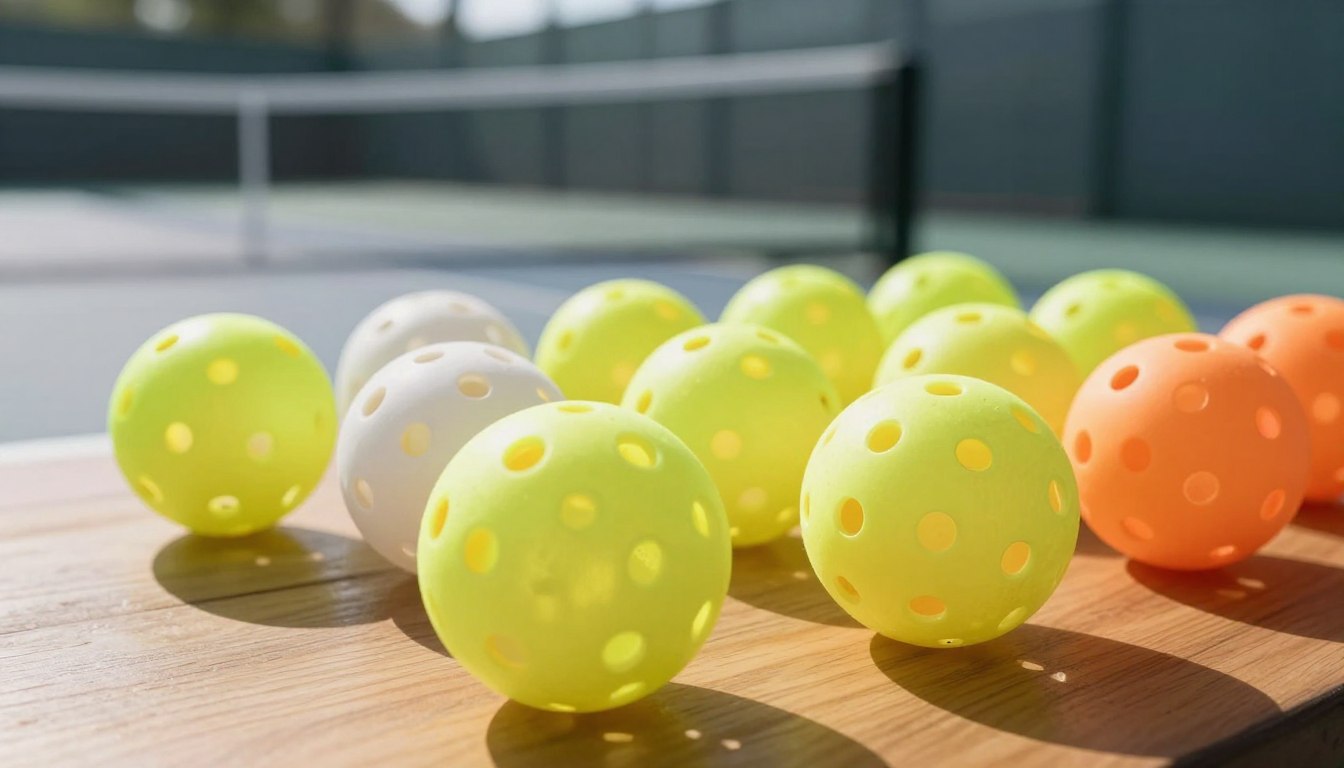 Como escolher as melhores bolas de pickleball