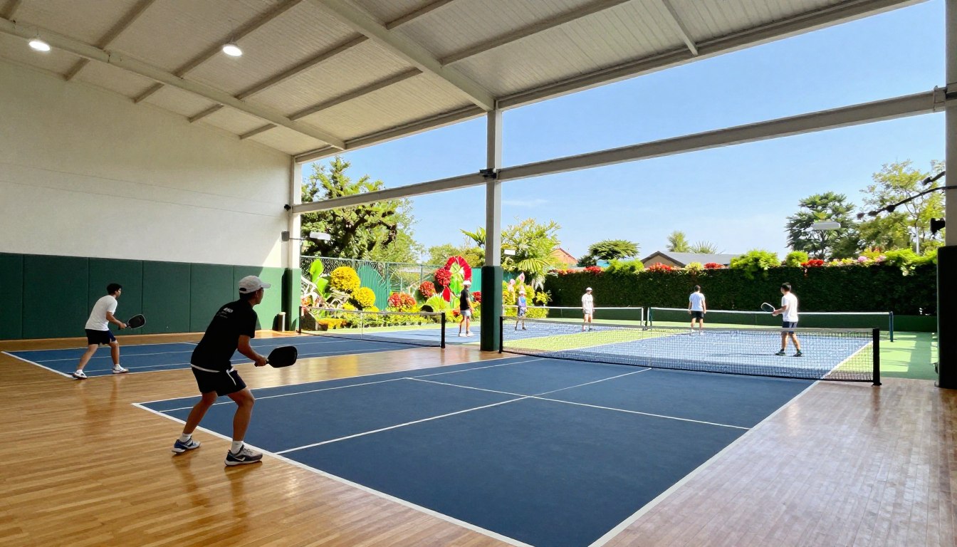 Pickleball indoor vs outdoor: as principais diferenças